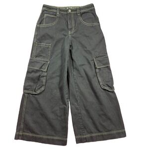 A-Lab Wide Leg Skate Jeans Blue Denim Baggy Pants Sz 32 (Fit 34/31) Hip Hop Y2K